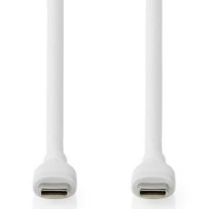 Εικόνα της Καλώδιο Nedis USB-C to USB-C 2.0 1.5m 60W Black CCGB60820WT15