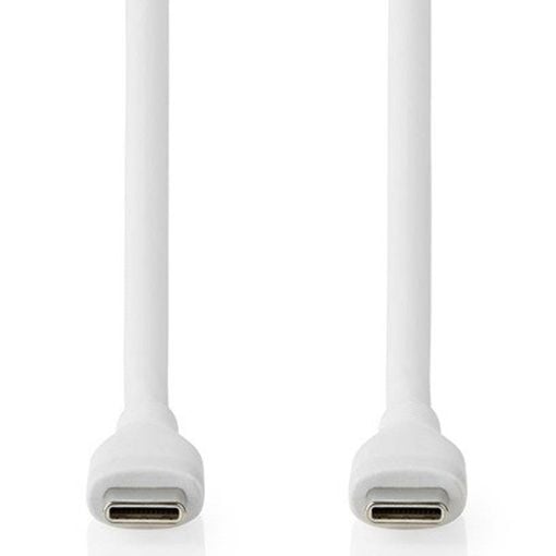 Εικόνα της Καλώδιο Nedis USB-C to USB-C 2.0 1.5m 60W Black CCGB60820WT15