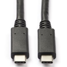 Εικόνα της Καλώδιο Nedis USB-C to USB-C 3.2 Gen 1 2m 60W Black CCGB64700BK20