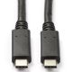 Εικόνα της Καλώδιο Nedis USB-C to USB-C 3.2 Gen 1 2m 60W Black CCGB64700BK20