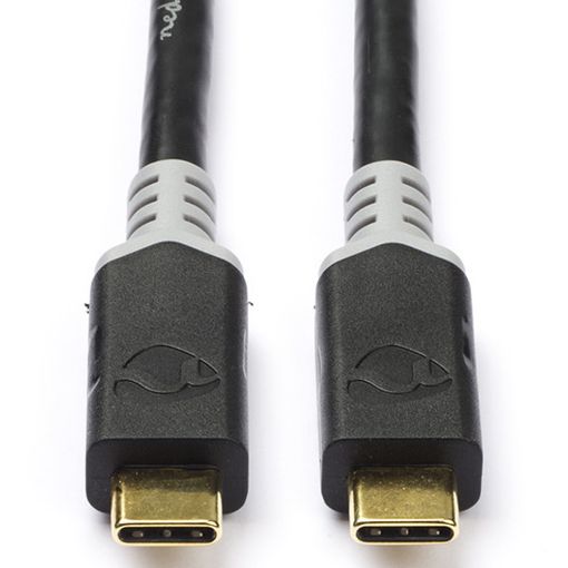 Εικόνα της Καλώδιο Nedis USB-C to USB-C 3.2 Gen 2x2 2m 100W Black CCBW64020AT20