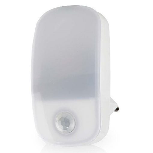 Εικόνα της Επιτοίχιο Φωτιστικό Νυκτός Nedis Warm White με Αισθητήρα Κίνησης White LNLW10WT