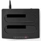 Εικόνα της Clone & Docking Station Nedis για 2 Δίσκους SATA 2.5" / 3.5" USB 3.2 Gen1 Black HDDUDB3210BK