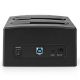 Εικόνα της Clone & Docking Station Nedis για 2 Δίσκους SATA 2.5" / 3.5" USB 3.2 Gen1 Black HDDUDB3210BK