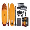 Εικόνα της Φουσκωτή Σανίδα iSUP Aqua Marina Fusion Combo με Αποσπώμενο Ηλεκτρικό Πτερύγιο BlueDrive S 330x81x15cm Πορτοκαλί BT-23FUPFS