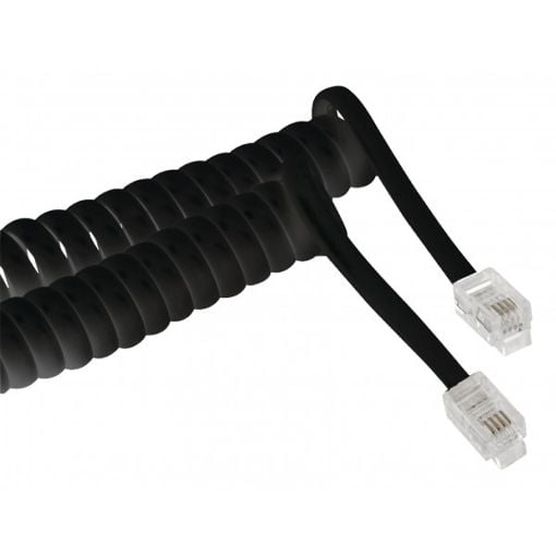 Εικόνα της Καλώδιο Nedis RJ10 Male to RJ10 Male 2m Black TCGB90100BK20