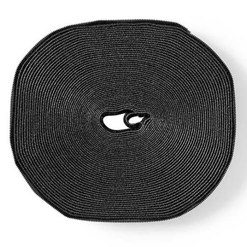 Εικόνα της Δεματικό Καλωδίων Nedis Velcro 16mm 9.1m Black ERGOVELC91BK