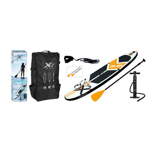 Εικόνα της Φουσκωτή Σανίδα SUP XQMax 305 x 71 x 10 cm Λευκό/Μαύρο/Πορτοκαλί 8DP000850