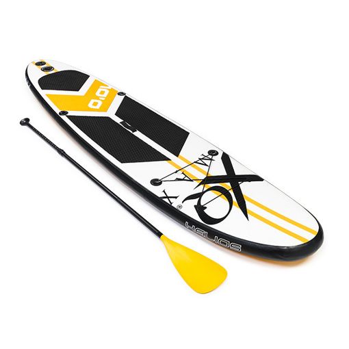 Εικόνα της Φουσκωτή Σανίδα SUP XQMax 305 x 71 x 10 cm Λευκό/Μαύρο/Πορτοκαλί 8DP000850