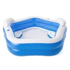 Εικόνα της Πισίνα Bestway Backyard Oasis Φουσκωτή 213 x 207 x 69 cm Μπλε/Λευκή 54153