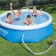 Εικόνα της Παιδική Πισίνα Bestway Fast Set Φουσκωτή 244 x 66 cm Μπλε/Λευκή 57268