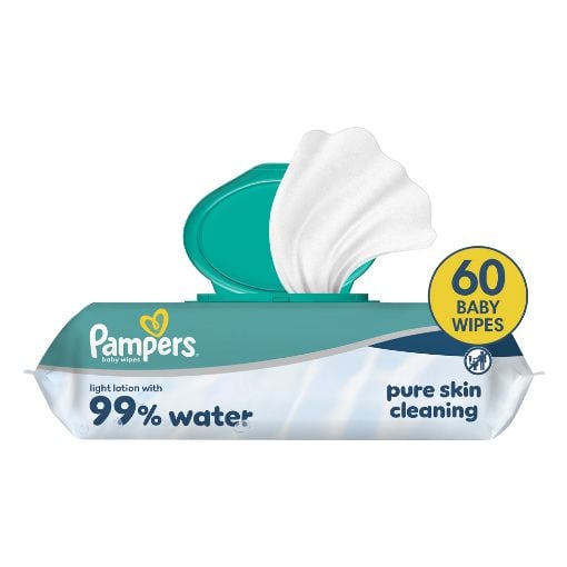 Εικόνα της Μωρομάντηλα Pampers 99% Water 60τμχ