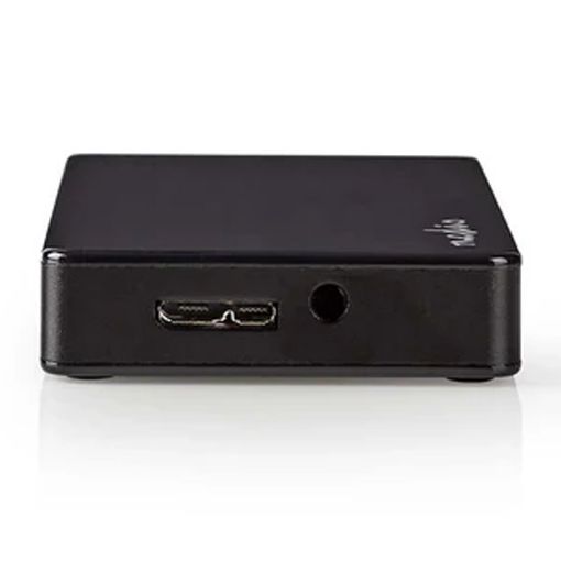 Εικόνα της USB Hub Nedis 4 Port USB-A 3.2 Gen 1 Black UHUBU3420BK