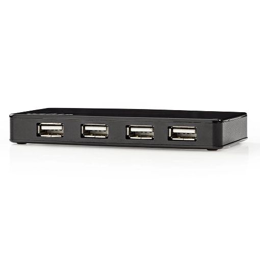 Εικόνα της USB Hub Nedis 7 Port USB-A 2.0 Black UHUBU2730BK