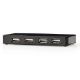 Εικόνα της USB Hub Nedis 7 Port USB-A 2.0 Black UHUBU2730BK