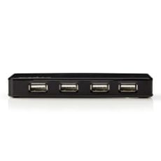 Εικόνα της USB Hub Nedis 7 Port USB-A 2.0 Black UHUBU2730BK