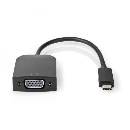 Εικόνα της Adapter Nedis USB-C 3.2 Gen 1 Male to VGA Female FHD 60Hz CCGP64852BK02
