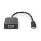 Εικόνα της Adapter Nedis USB-C 3.2 Gen 1 Male to VGA Female FHD 60Hz CCGP64852BK02
