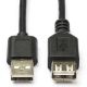 Εικόνα της Καλώδιο Προέκτασης Nedis USB-A Male to USB-A Female 2.0 3m Black CCGB60010BK30