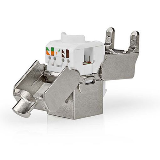 Εικόνα της Nedis CAT.6 Keystone RJ45 Μεταλλικό Gold-Plated CCGB89720ME