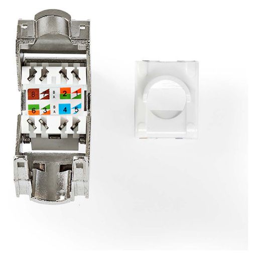 Εικόνα της Nedis CAT.6a Keystone RJ45 Μεταλλικό Gold-Plated CCGB89730ME