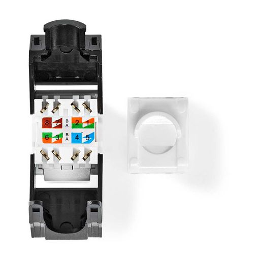 Εικόνα της Nedis CAT.6a Keystone RJ45 ABS Gold-Plated CCGB89710BK