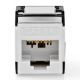 Εικόνα της Nedis CAT.6a Keystone RJ45 ABS Gold-Plated CCGB89710BK