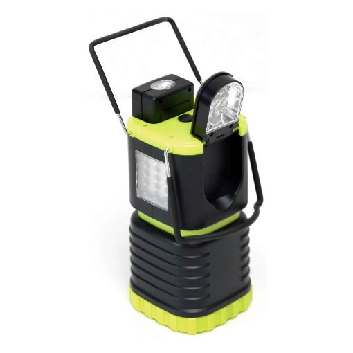 Εικόνα της Φανάρι Μπαταρίας Campus 2x 15 LED με Φακό Black/Yellow 10-20941