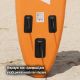 Εικόνα της Φουσκωτή Σανίδα SUP HomAthlon Mykonos 335x83x15cm Πορτοκαλί HA-700