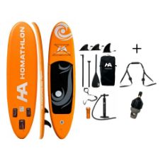Εικόνα της Φουσκωτή Σανίδα SUP HomAthlon Mykonos 335x83x15cm Πορτοκαλί HA-700