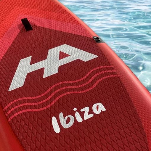Εικόνα της Φουσκωτή Σανίδα SUP HomAthlon Ibiza 315x76x15cm Κόκκινη HA-25033