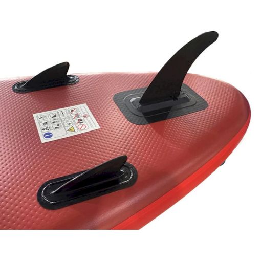 Εικόνα της Φουσκωτή Σανίδα SUP HomAthlon Ibiza 315x76x15cm Κόκκινη HA-25033
