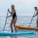 Εικόνα της Φουσκωτή Σανίδα SUP HomAthlon Malibu 305x76x15cm Βεραμάν/Λευκή HA-25031