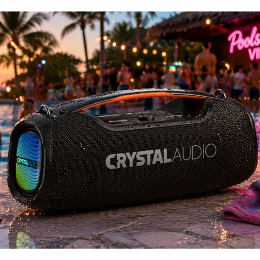 Εικόνα της Ηχείο Crystal Audio Groove 100 Bluetooth 100W Black