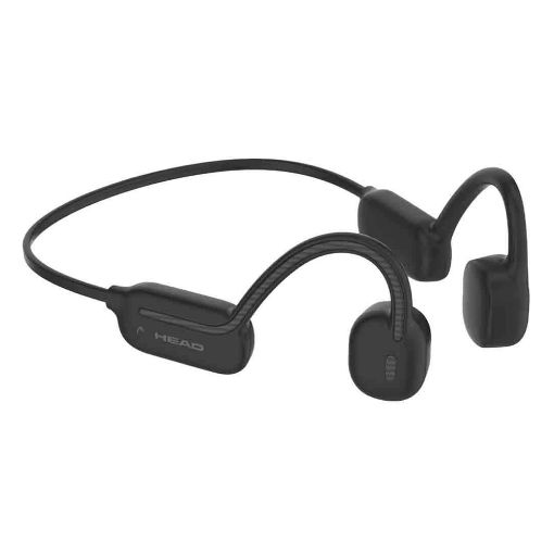Εικόνα της Earphones Head Bone Conduction Bluetooth IPX8 Black HDTW01