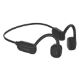 Εικόνα της Earphones Head Bone Conduction Bluetooth IPX8 Black HDTW01
