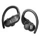 Εικόνα της Earphones Head Flex Hooks Bluetooth IPX7 Black HDTW03