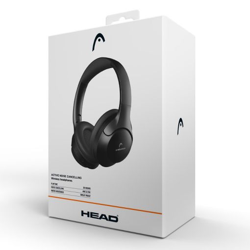 Εικόνα της Headphones Head ANC Bluetooth Black HDTW04