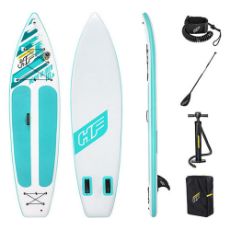 Εικόνα της Φουσκωτή Σανίδα SUP Bestway Hydro Force Aqua Glider 320 x 79 x 12 cm Μπλε/Λευκή 7036068018