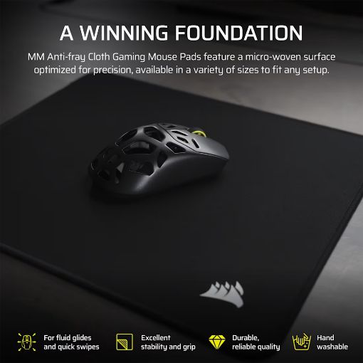 Εικόνα της Mouse Pad Corsair MM Anti-Fray 2XL Υφασμάτινο Gaming Black CH-941D070-WW