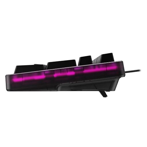 Εικόνα της Πληκτρολόγιο HyperX Origins 2 1800 RGB Hot-Swappable Linear Red Switches (US) Black B4QS4AA