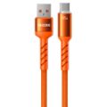 Εικόνα της Καλώδιο WK USB-A Male to USB-C Male 88W LED 1.2m Orange WDC-C13a