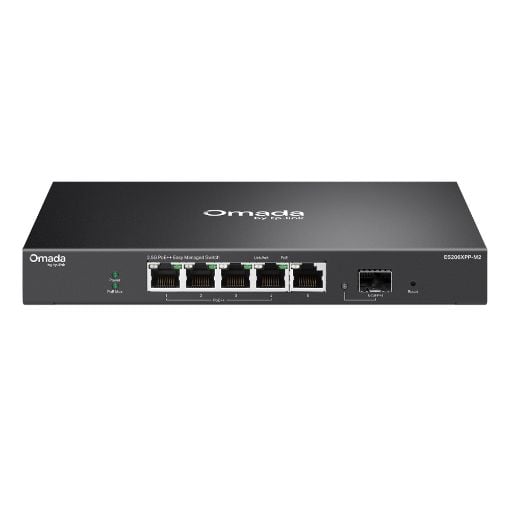 Εικόνα της Switch TP-Link Omada ES206XPP-M2 5-Port 2.5G & 1-Port 10GE SFP+ PoE++ Managed