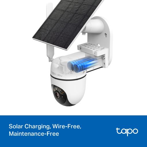 Εικόνα της Outdoor Wireless IP Camera TP-Link Tapo C615G Kit 4G Pan/Tilt with Solar Panel