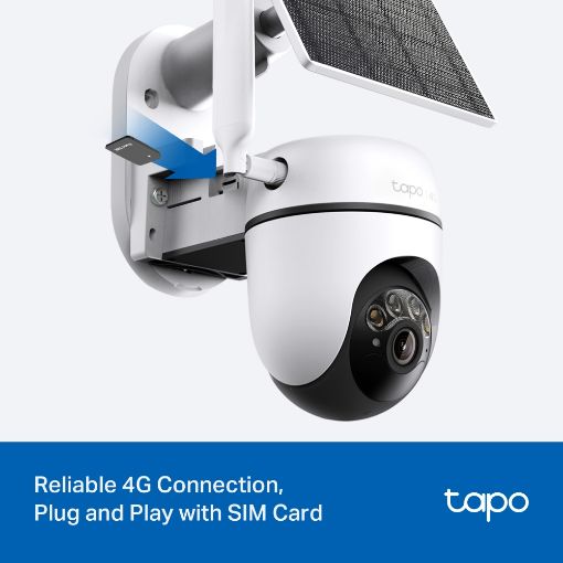 Εικόνα της Outdoor Wireless IP Camera TP-Link Tapo C615G Kit 4G Pan/Tilt with Solar Panel