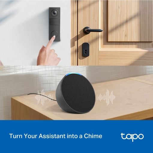 Εικόνα της Video Doorbell Mini TP-Link Tapo D205 2K