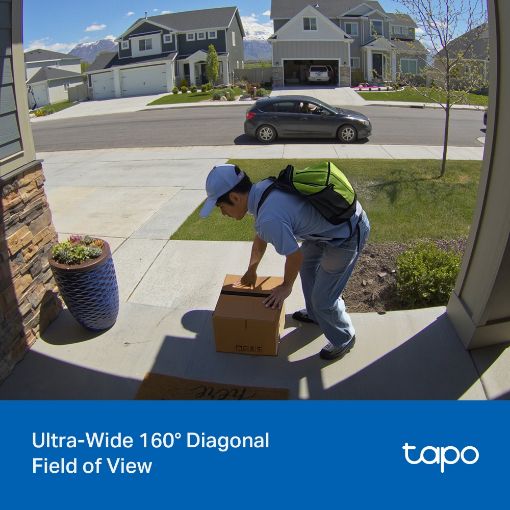 Εικόνα της Video Doorbell Mini TP-Link Tapo D205 2K