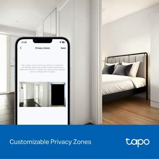 Εικόνα της Indoor Wireless IP Camera TP-Link Tapo C250 4K Pan/Tilt