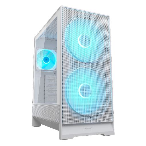 Εικόνα της Cougar Airface 180 ARGB Tempered Glass White 385VA40.0002