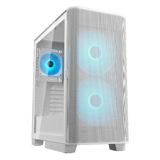 Εικόνα της Cougar Airface Airface FLO ARGB Tempered Glass White 385YA60.0002